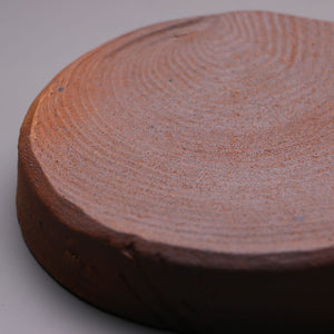 raw clay teapot stand 15cm diameter