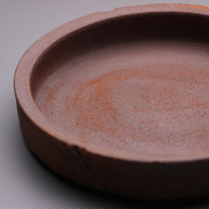 raw clay teapot stand 15cm diameter