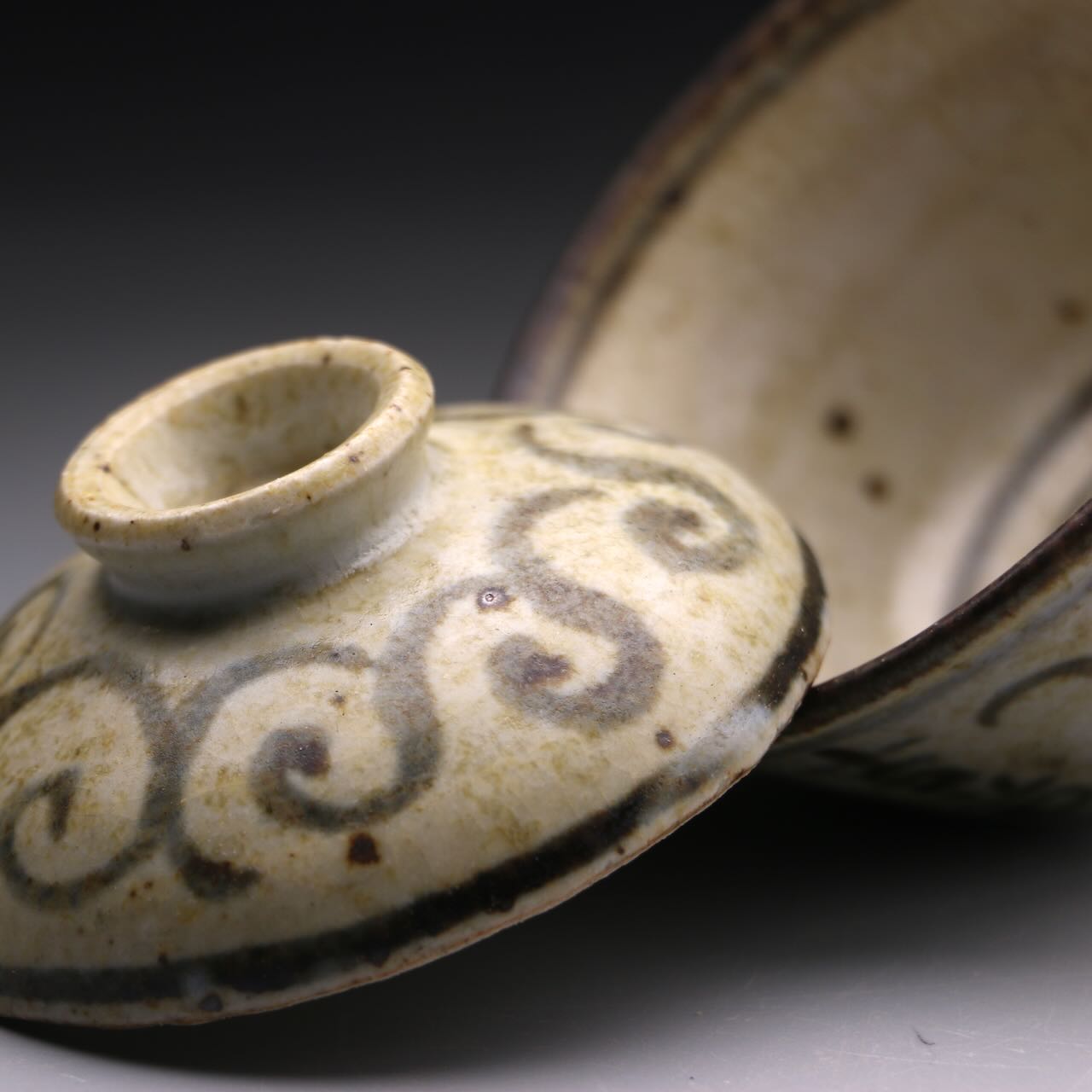 Antiqued qinghua gaiwan 95ml