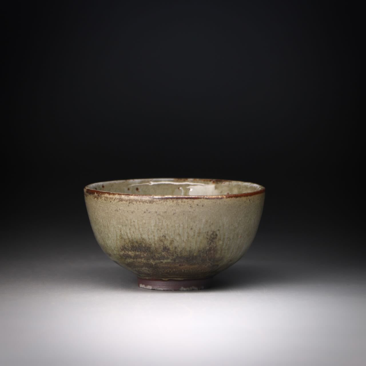 Ash glazed shibo & cup set 100ml