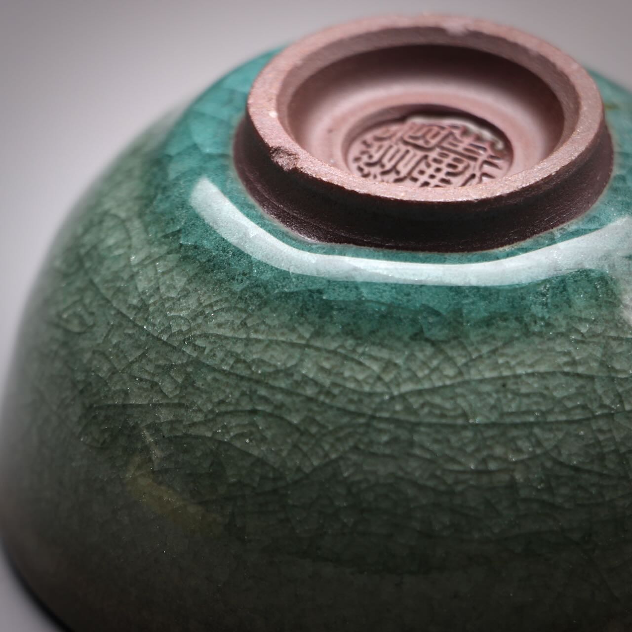 Ash glazed shibo & cup set 100ml F