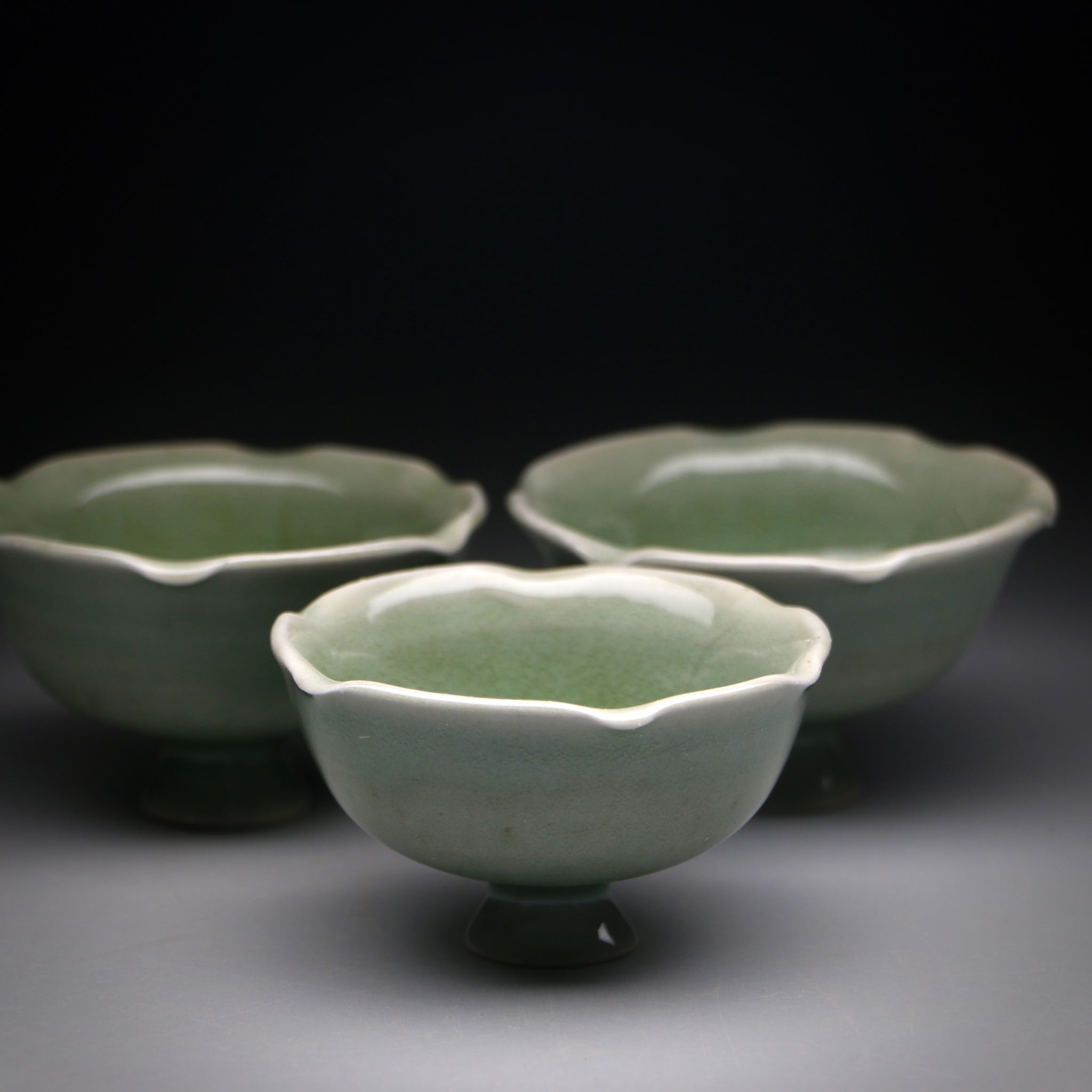Dragon Spring Flower Teacup set B 30ml x 3
