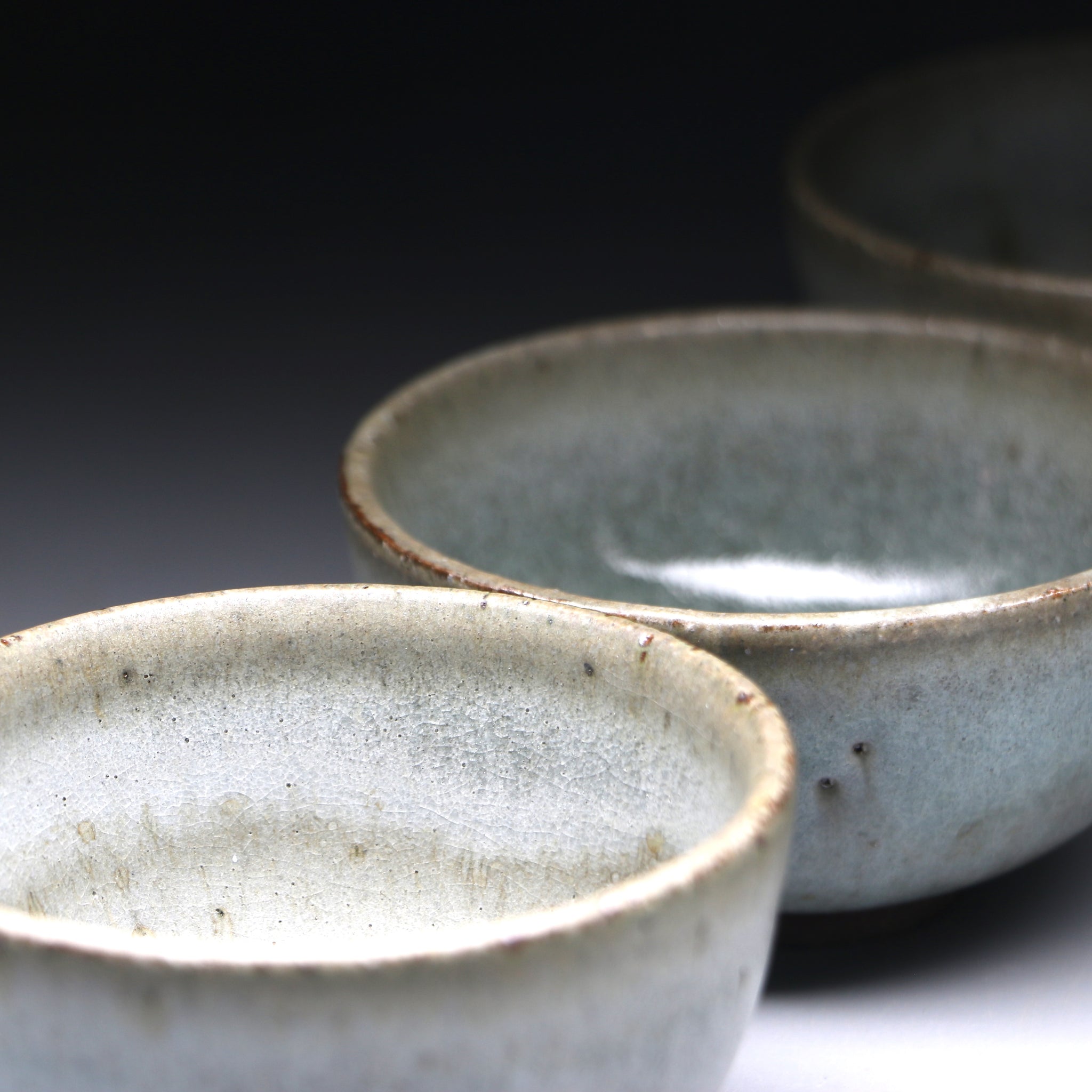 Celadon teacup set 100ml x 3
