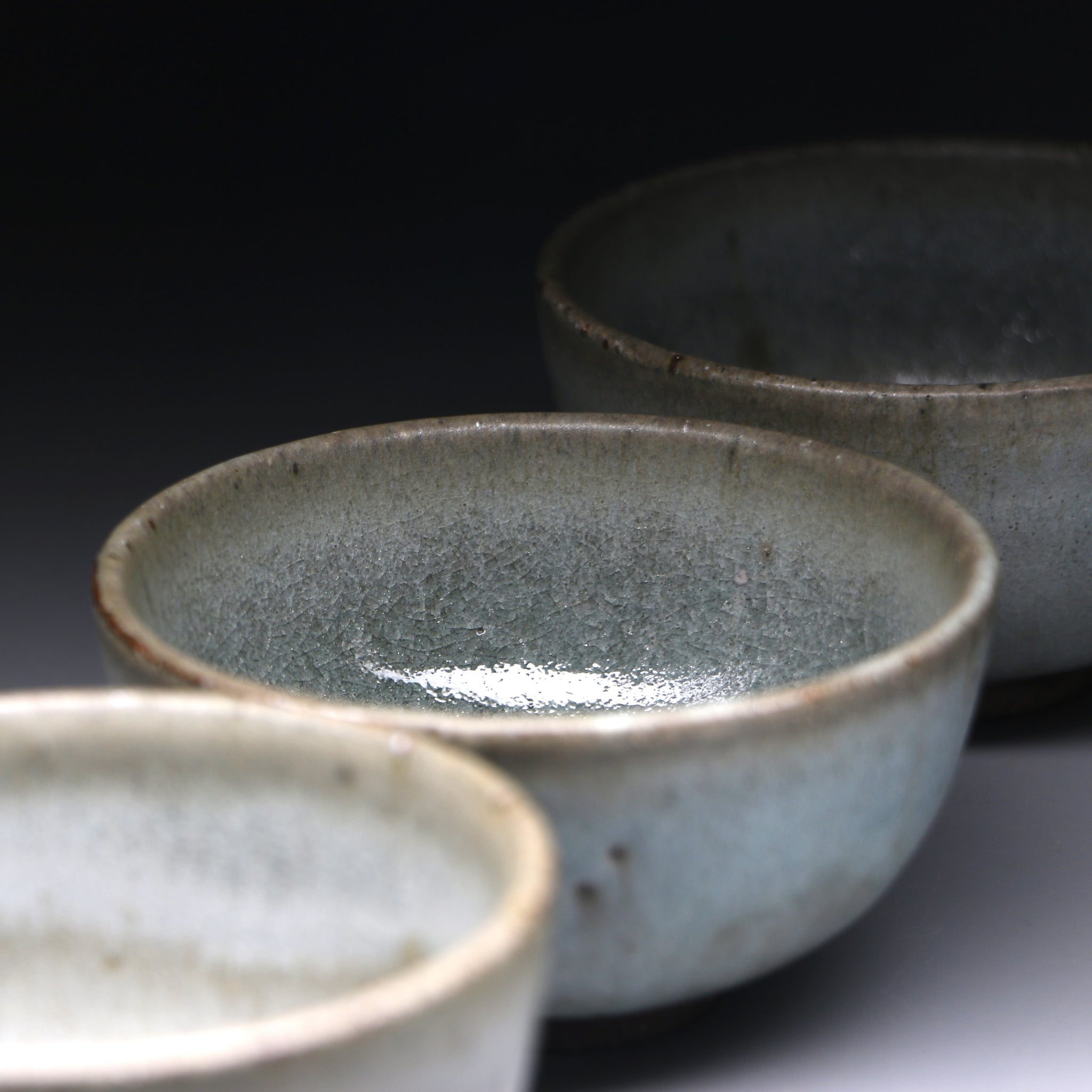 Celadon teacup set 100ml x 3