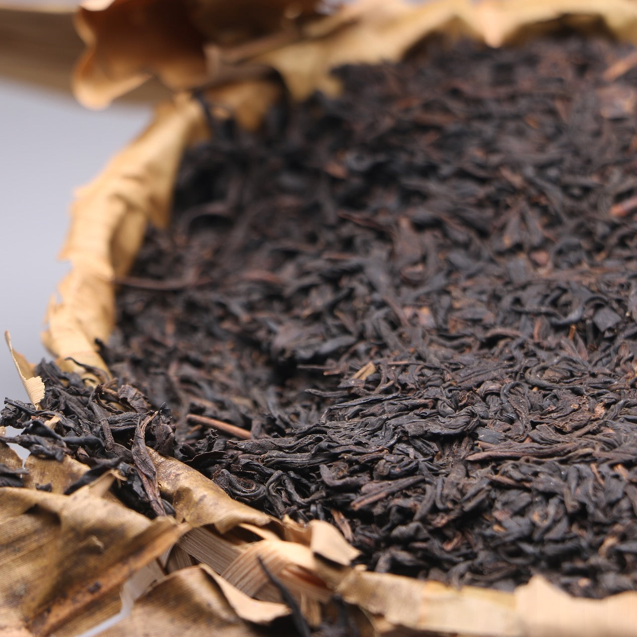 90's Liu an basket tea (hei cha)