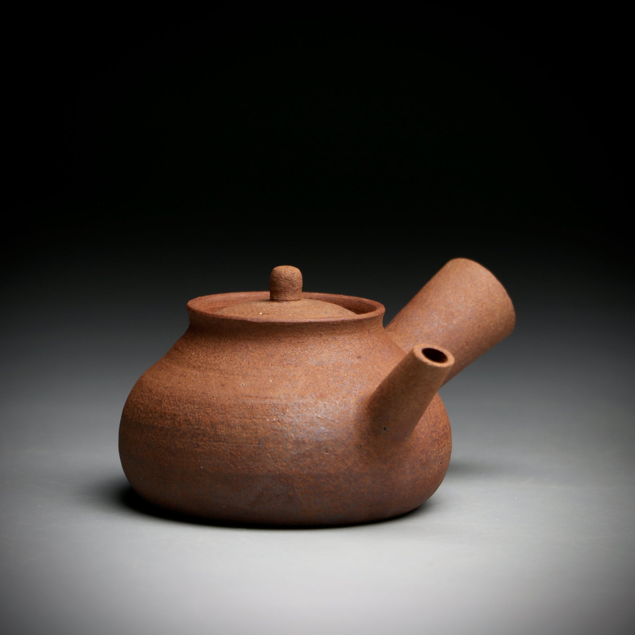 clay kettle and stove set 250ml / stove height 17cm