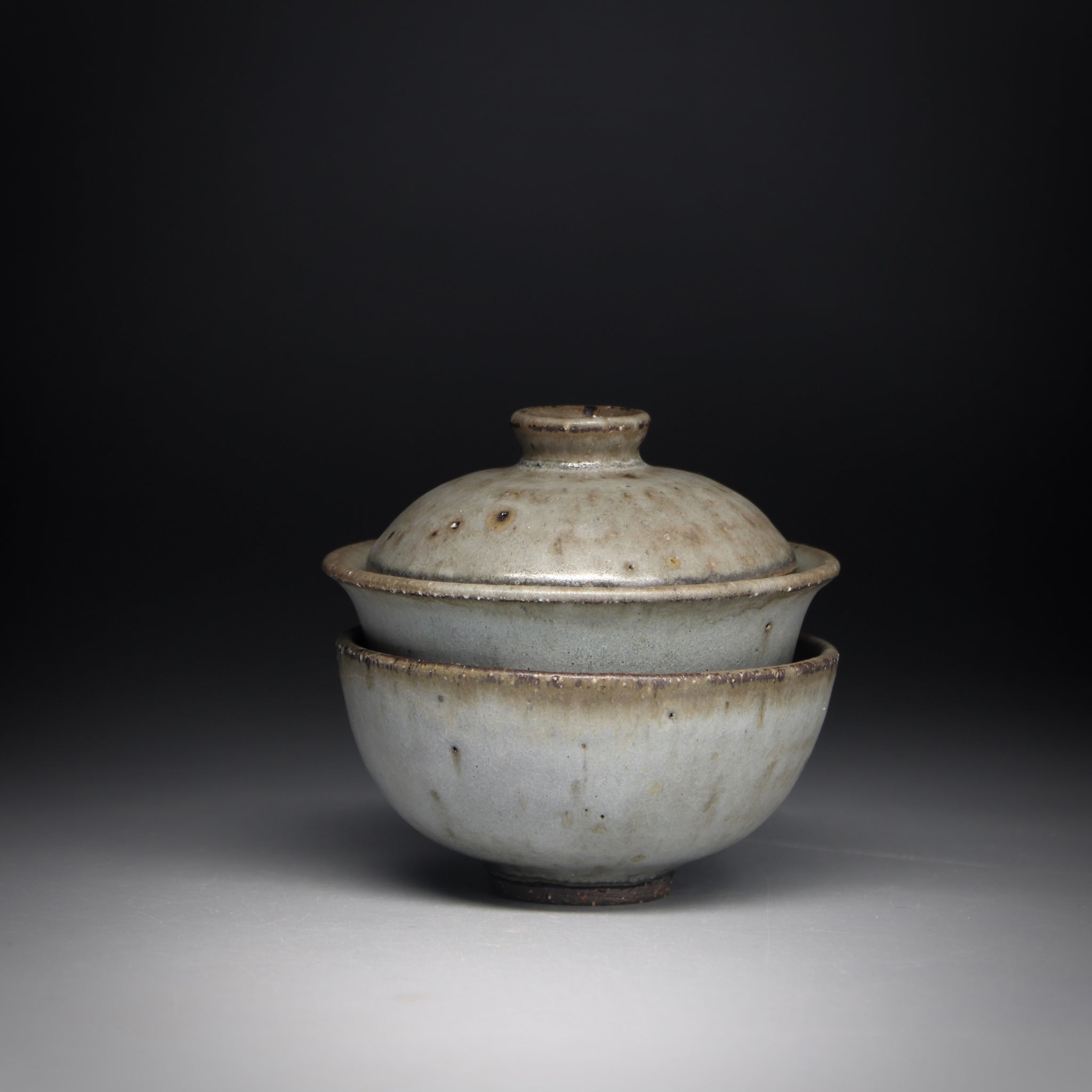 Rustic Celadon gaiwan cup set 100ml G