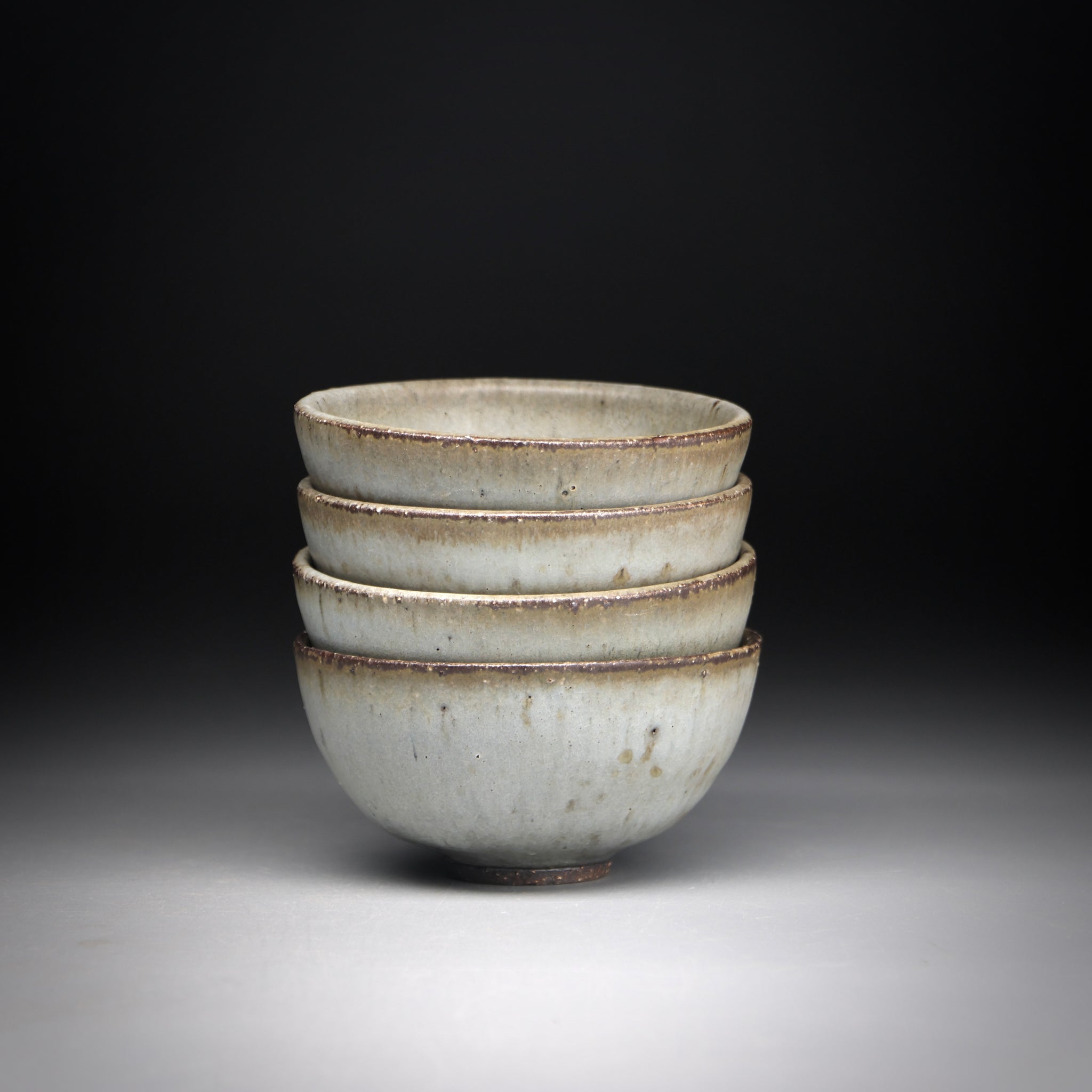 Crackle Celadon teacup set 80 ml x 4 C