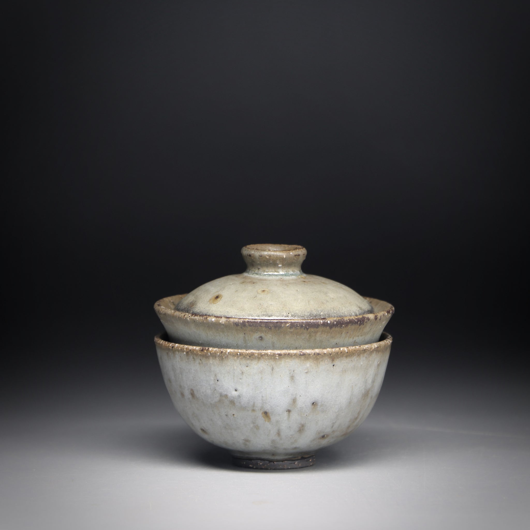 Rustic Celadon gaiwan cup set 100ml I