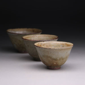 ash glazed teacup set 45ml x 3
