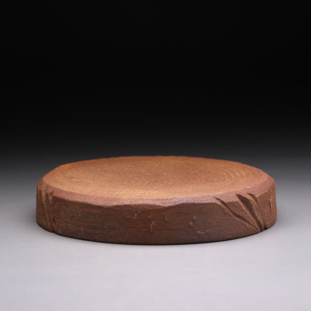 raw clay teapot stand 15.2cm diameter