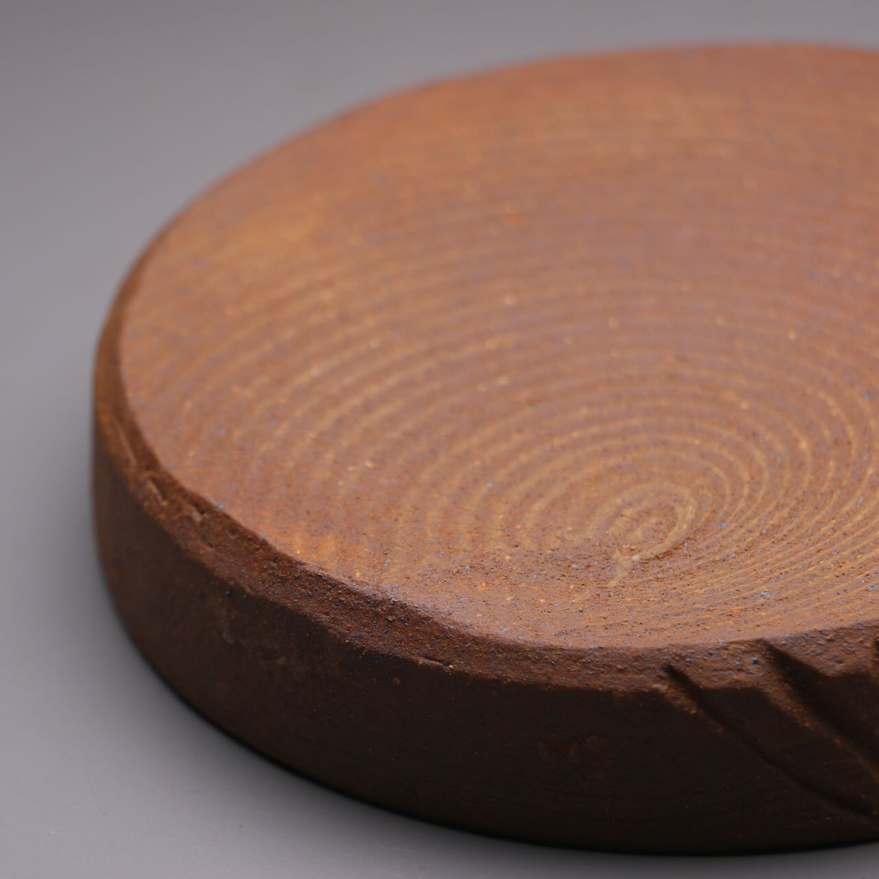 raw clay teapot stand 15.2cm diameter