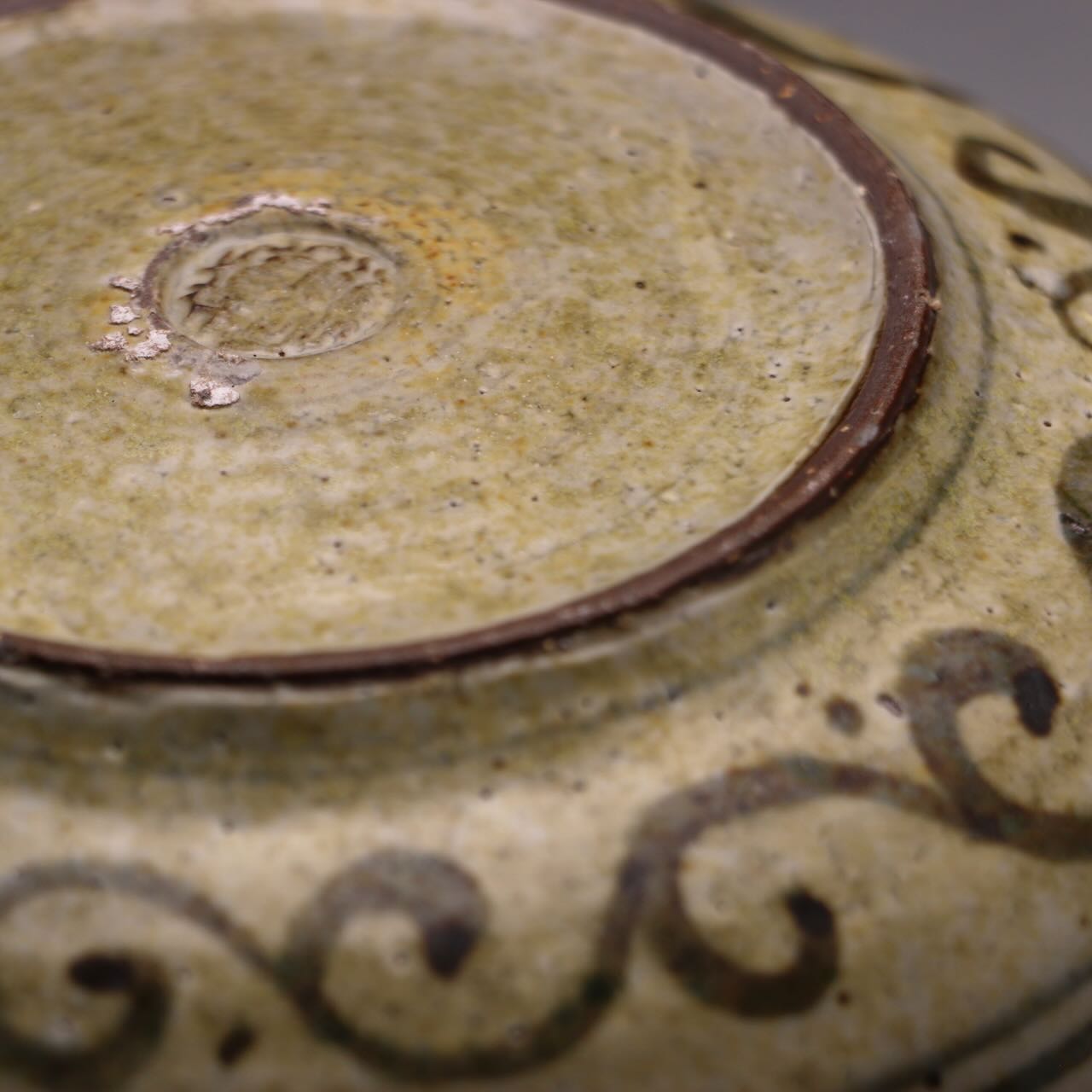 qinghua plate 15.6 cm B