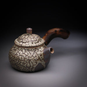 Dragon scale teapot wood handle 120ml A