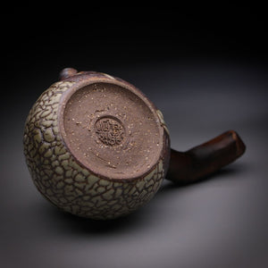 Dragon scale teapot wood handle 120ml A