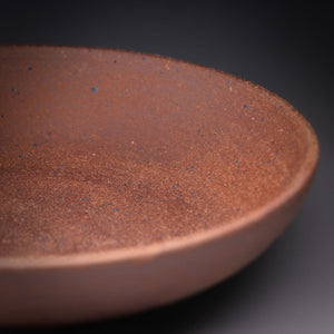 raw clay plate / teapot stand 15.6cm diameter