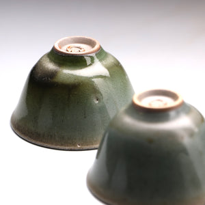 Celadon teacup set 30ml x 3 Ａ