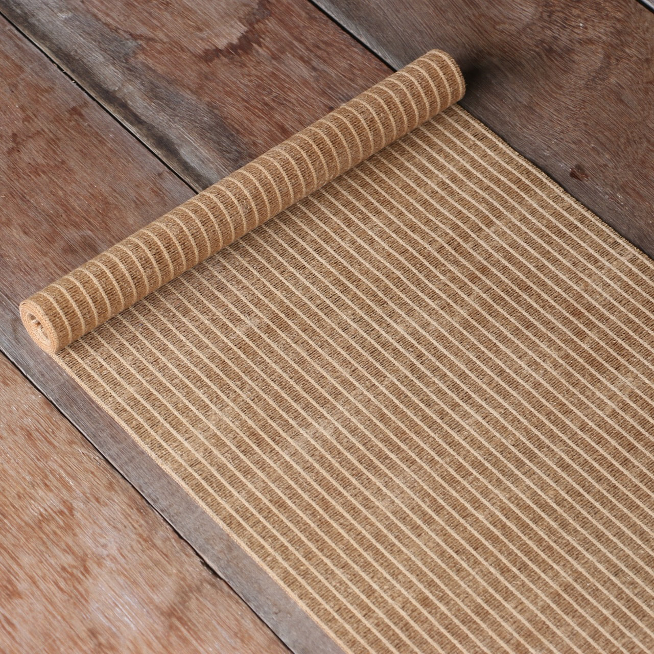 Beige tea table runner 90 x 30cm