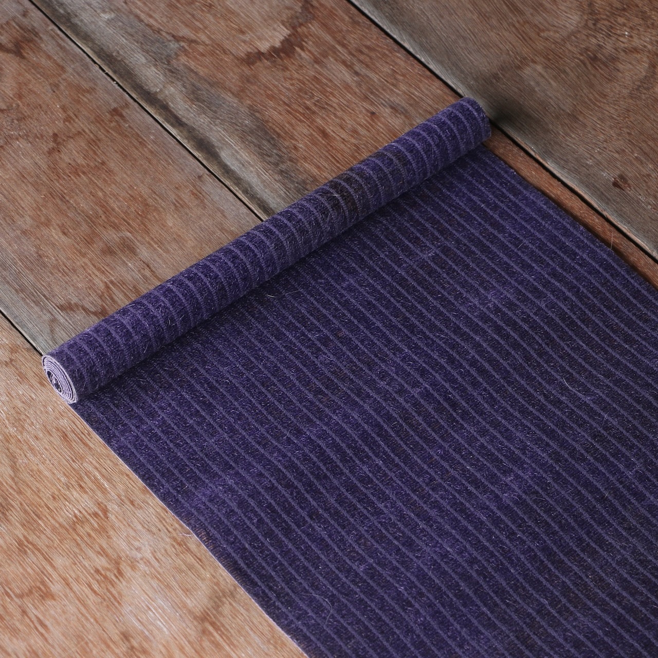 Purple tea table runner 90 x 30cm