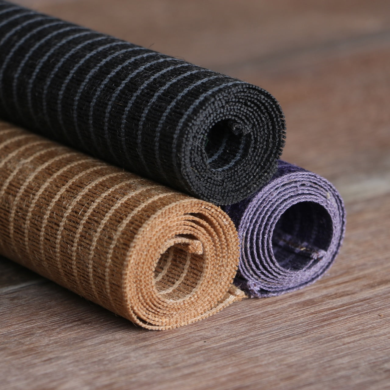Dark grey tea table runner 90 x 30cm